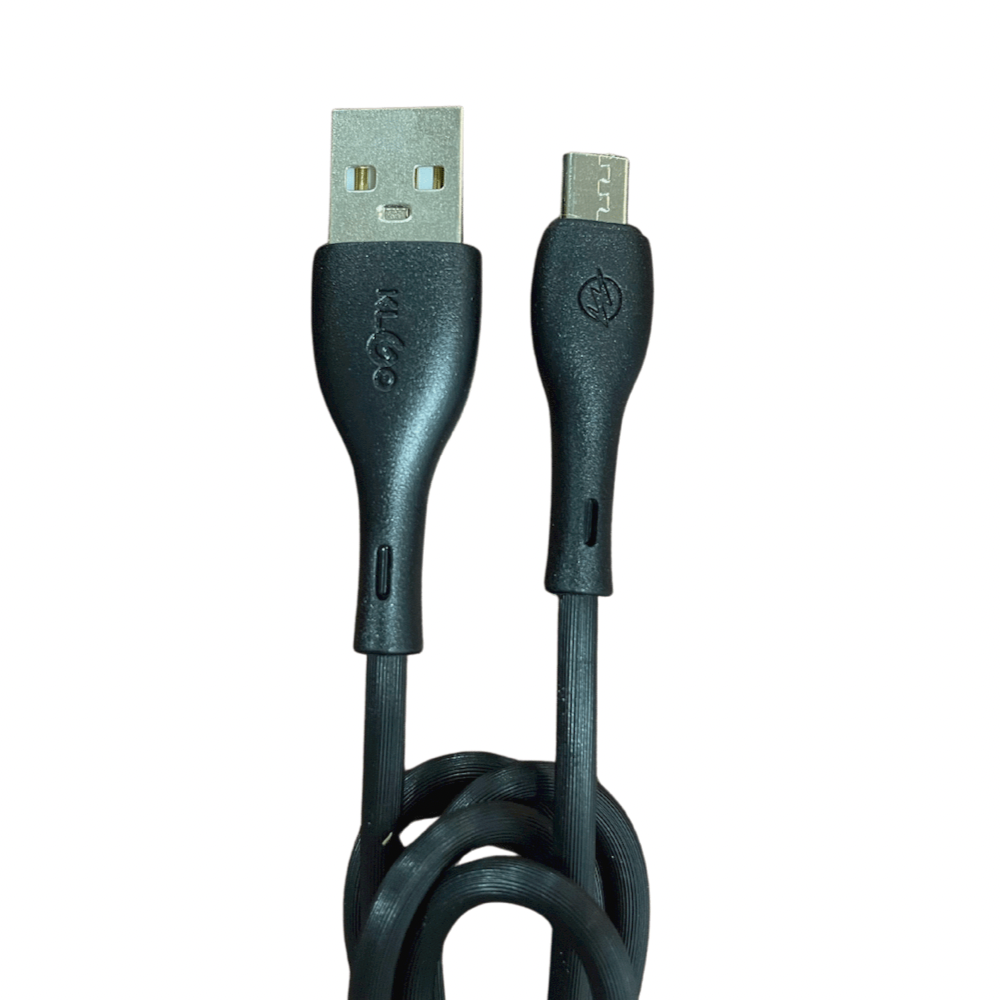 KLGO S-102 Micro USB Charging &amp; Data Cable 1 Meter - Black