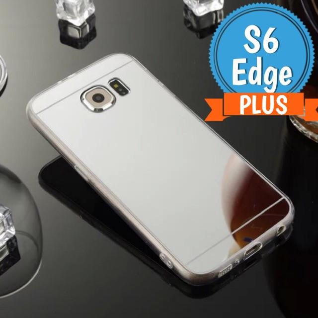Θηκη TPU "Mirror" Ασημι - Samsung Galaxy S6 Edge Plus - iThinksmart.gr