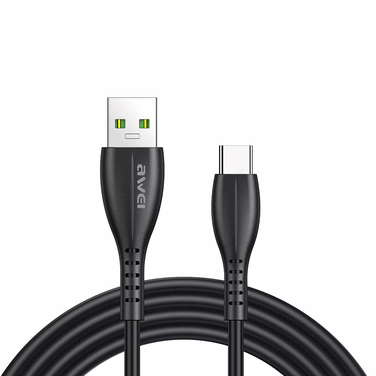 AWEI Charging &amp; Data Cable Type C 1m 2.4A CL-115T Black