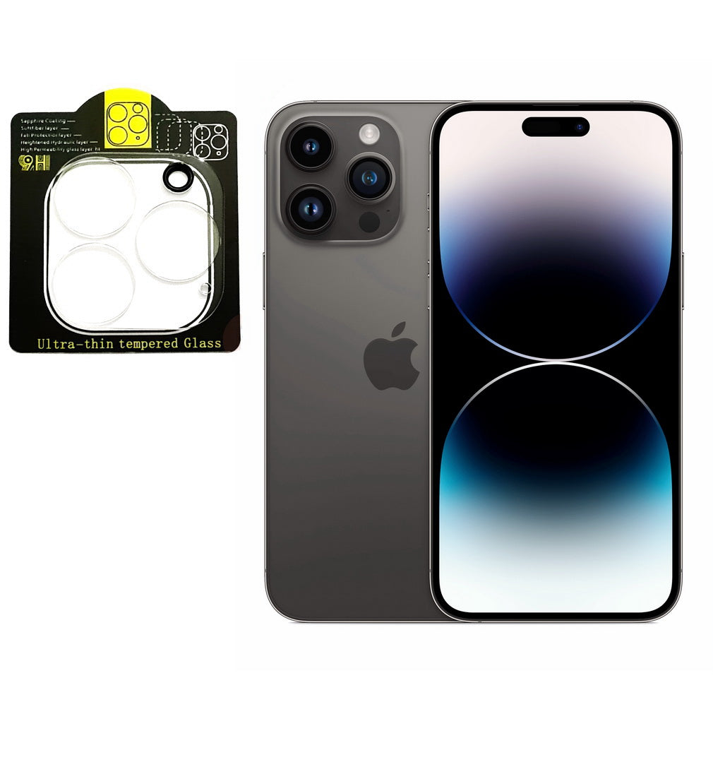 ΟΕΜ Full Camera Tempered Glass 9H - iPhone 14 Pro Max - Τζαμάκι / Γυαλί Φακού Κάμερας