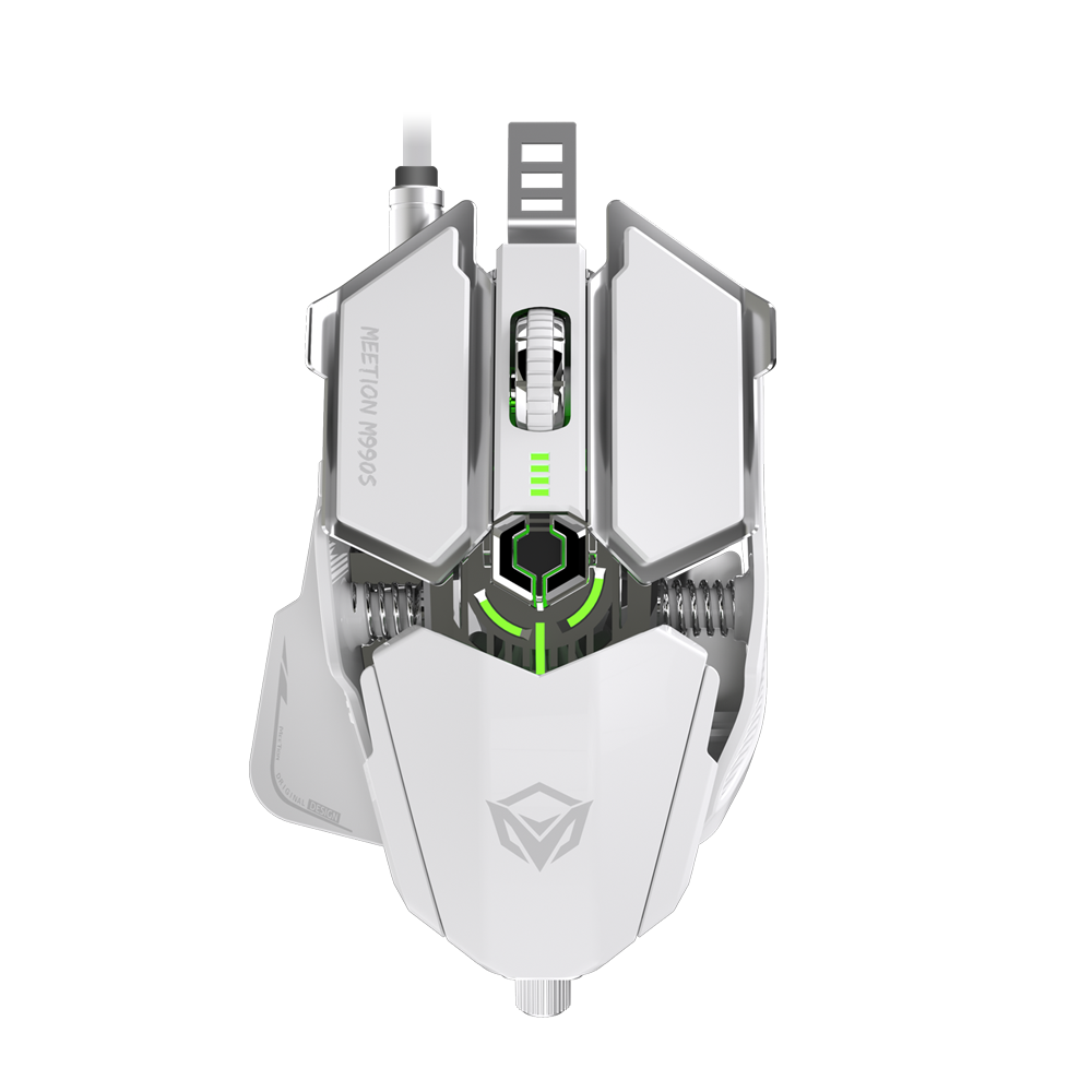 MT-M990S Mechanical  Gaming Mouse / White