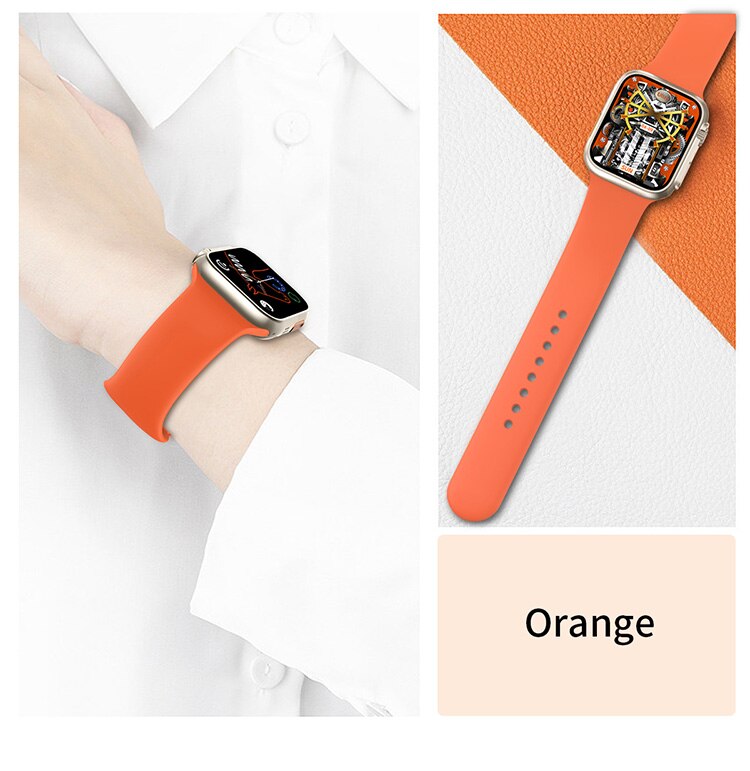 Z59 Ultra Smartwatch Με Παλμογράφο και Οξύμετρο - Πορτοκαλί