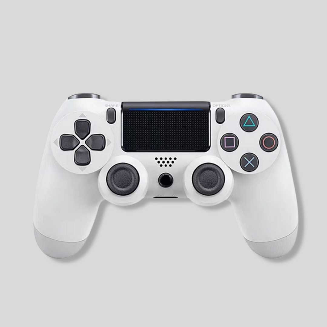 Doubleshock Ασύρματο Χειριστήριο Gamepad για PS4 - Λευκό