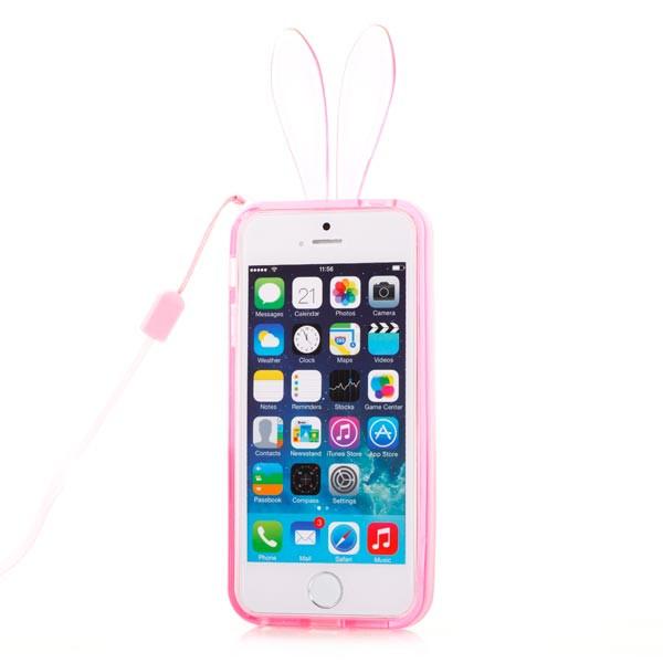 Θηκη TPU "Rabbit" - iPhone 5/5s/SE (2 Χρωματα) - iThinksmart.gr