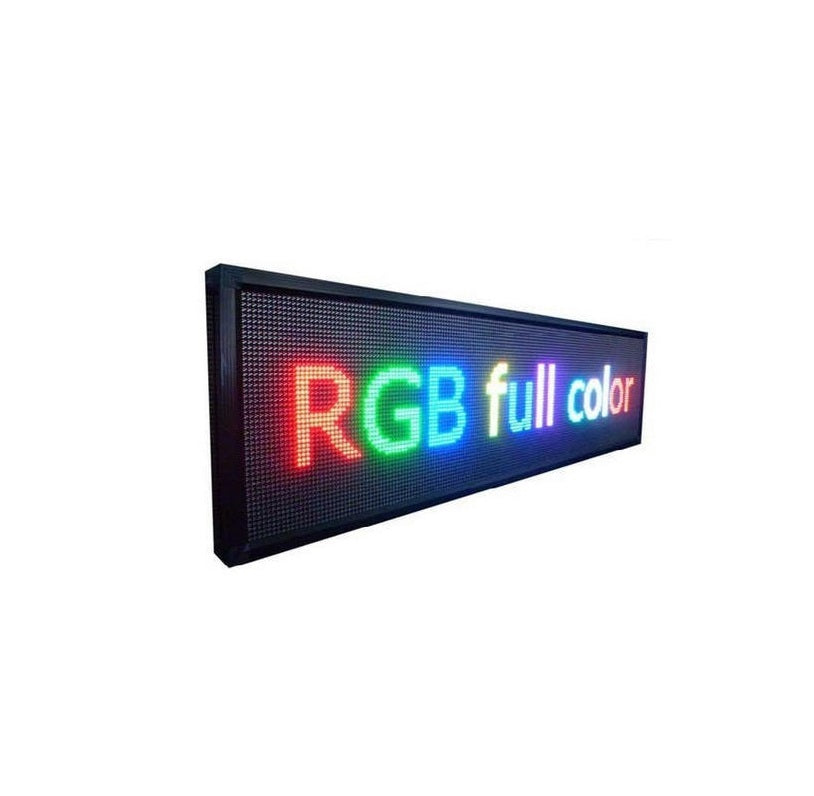Πινακίδα LED – Μονής όψης – RGB – 103cm×40cm - IP67 - iThinksmart.gr