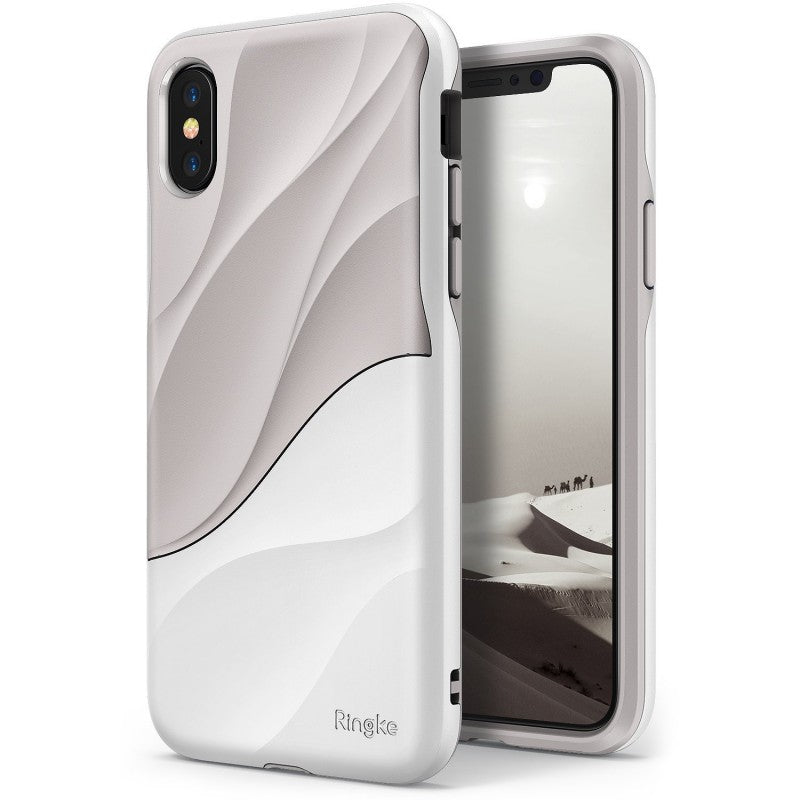 Θηκη Ringke Wave - iPhone Χ / XS - Grey White - iThinksmart.gr
