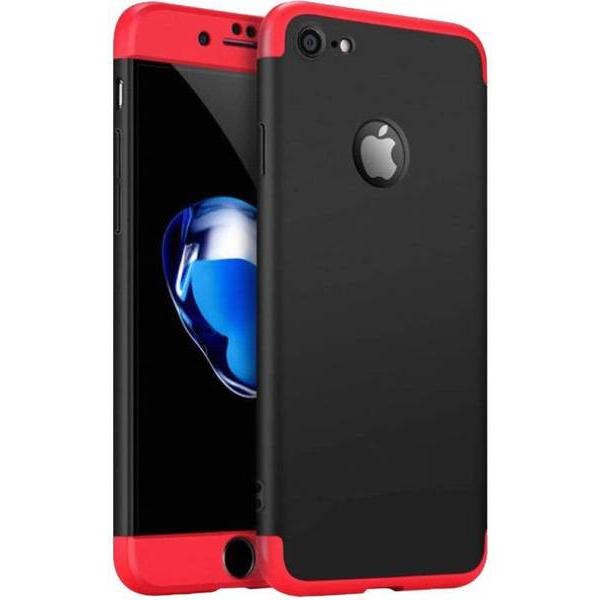 Θηκη GKK 360° Full Cover - iPhone 8 / SE 2020 - Μαυρο / Κοκκινο - iThinksmart.gr