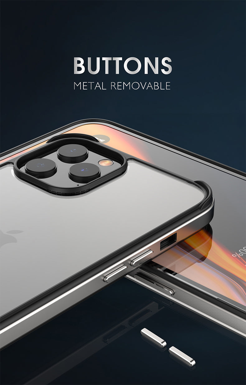 Θήκη Double Strong Αλουμινίου για iPhone 12 Pro Max - Κόκκινο